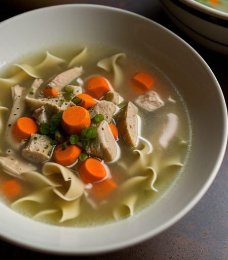 Creamy Chicken Noodle Soup recipe image