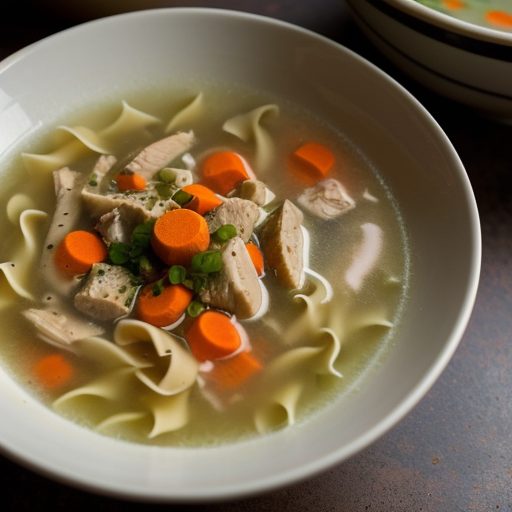 Creamy Chicken Noodle Soup recipe image
