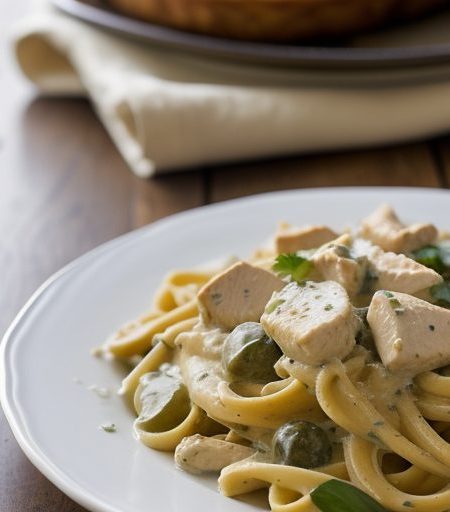 Creamy Chicken Primavera 2 recipe image