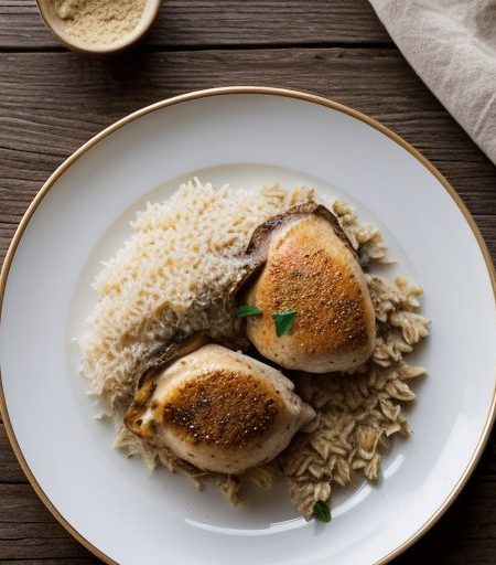 Creamy Chicken & Rice recipe image