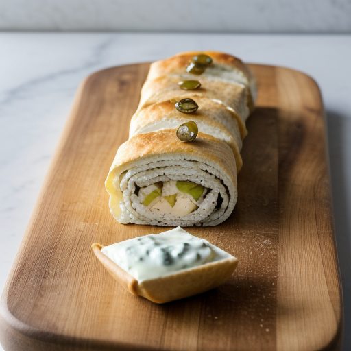 Creamy Chicken Roll-Ups recipe image