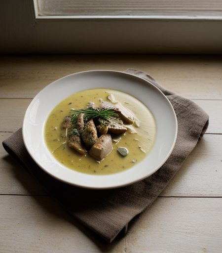 Creamy Chicken Tarragon recipe image