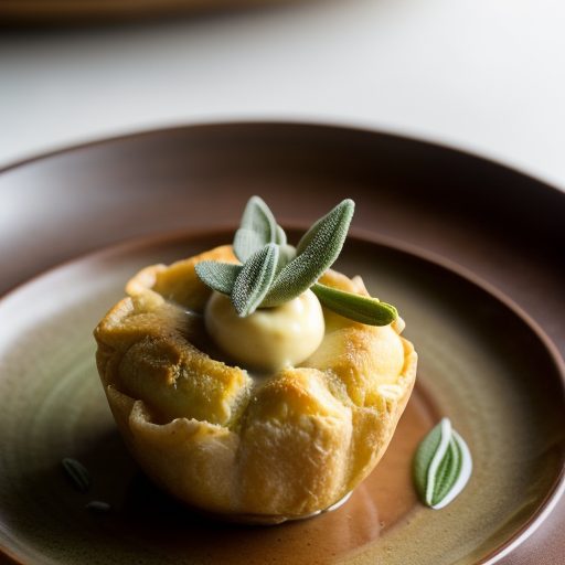 Creamy Chicken in Sage Popover- Part 1 recipe image
