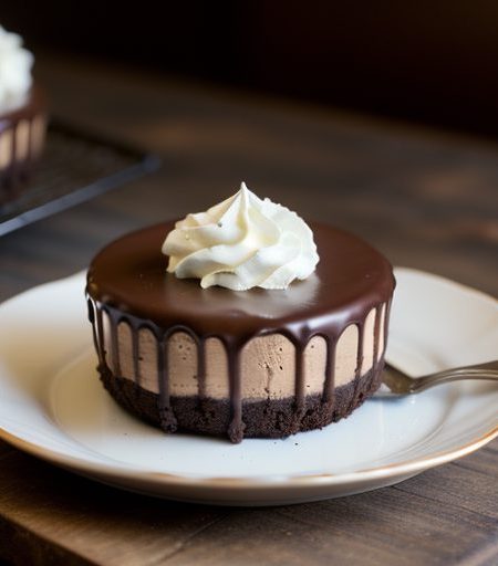Creamy Chocolate Cheesecake recipe image