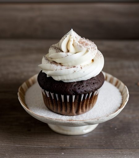 Creamy Chocolate Cupcakes recipe image