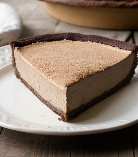 Creamy Cocoa Cheesecake recipe image