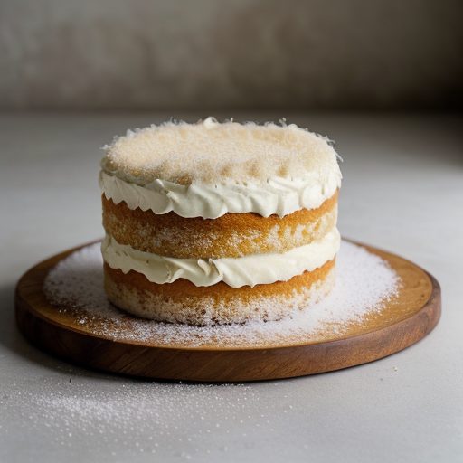 Creamy Coconut Cake recipe image