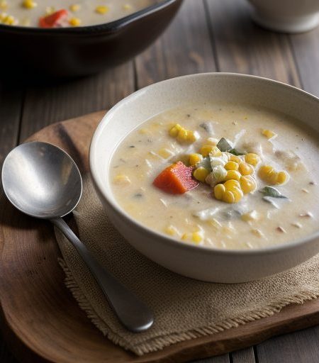 Creamy Corn Chowder recipe image