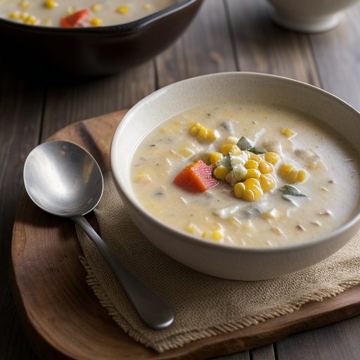 Creamy Corn Chowder recipe image
