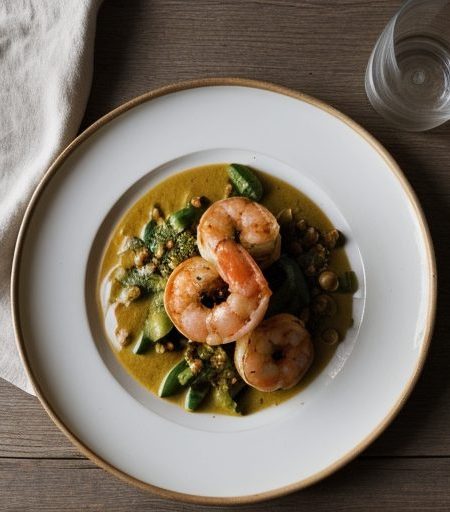 Creamy Curried Shrimp recipe image