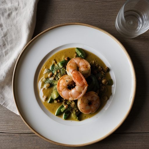 Creamy Curried Shrimp recipe image