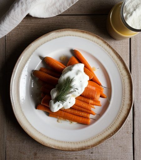 Creamy Dllled Carrots recipe image