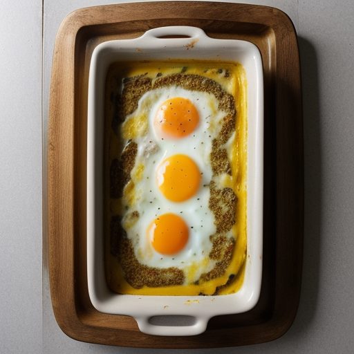 Creamy Egg & Vegetable Bake recipe image