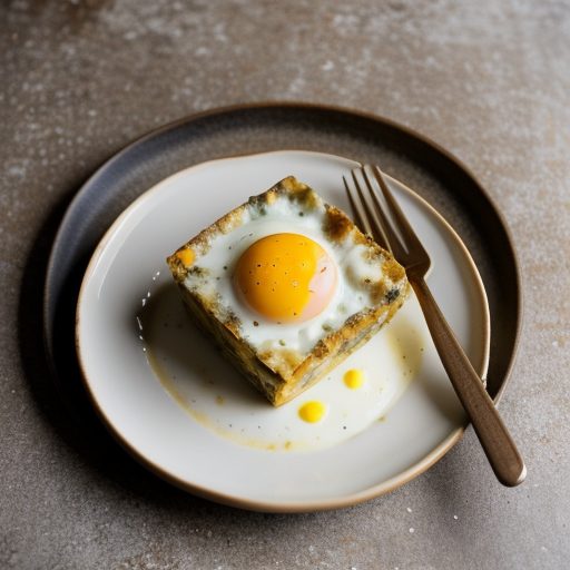 Creamy Egg and Vegetable Bake recipe image