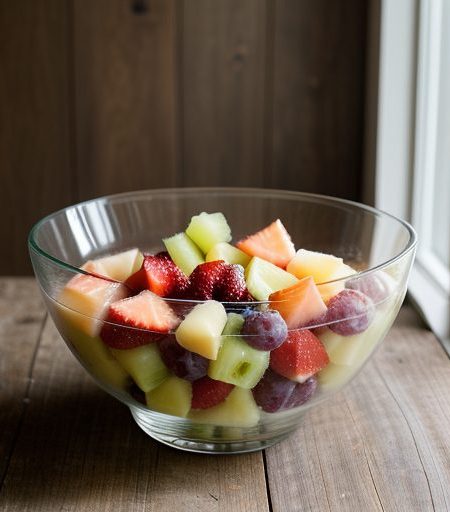 Creamy Fruit Salad-Ww >-}Dgsv43 A recipe image