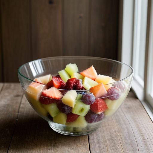 Creamy Fruit Salad-Ww >-}Dgsv43 A recipe image