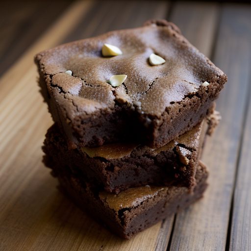Creamy, Fudgy, Nutty Brownies recipe image
