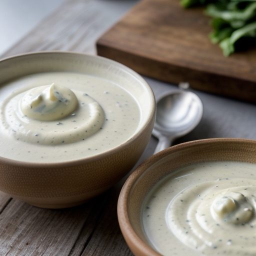 Creamy Garlic Dressing recipe image