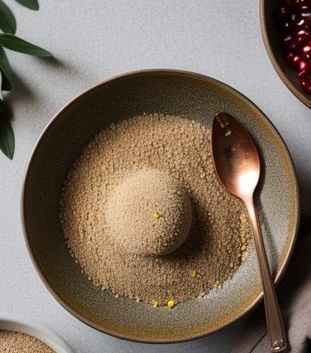 Creamy Golden Protein Cereal recipe image