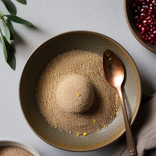 Creamy Golden Protein Cereal recipe image