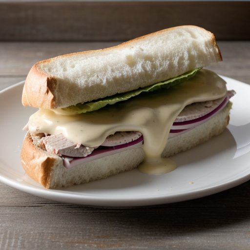 Creamy Italian Sub Sandwich recipe image