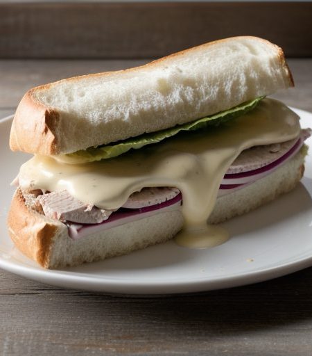 Creamy Italian Sub Sandwich recipe image