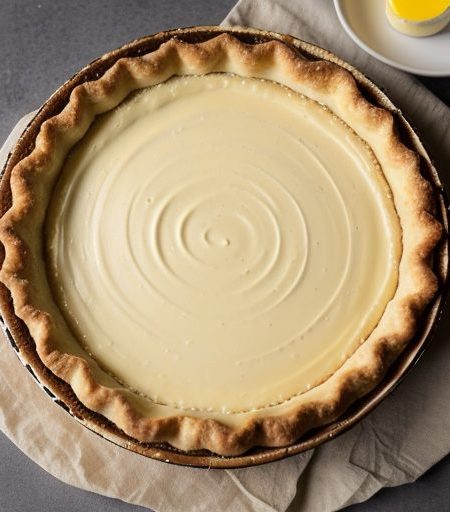 Creamy Lemon Cheese Pie recipe image