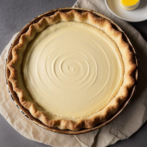 Creamy Lemon Cheese Pie recipe image