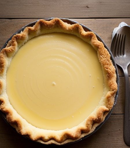 Creamy Lemon Tart Pudding recipe image