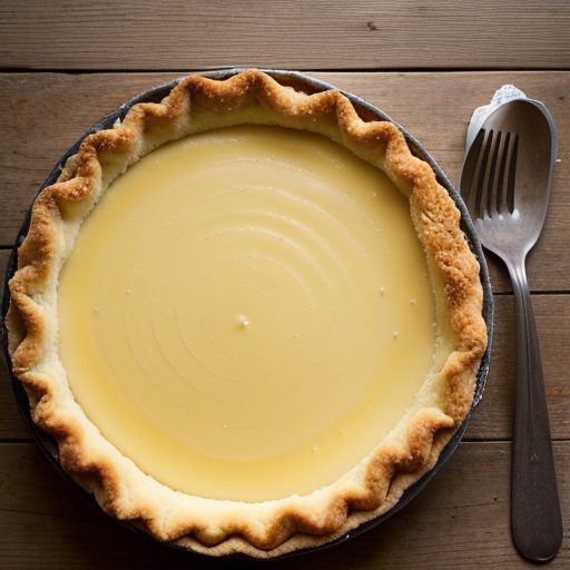 Creamy Lemon Tart Pudding recipe image