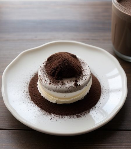Creamy Mocha Frozen Dessert recipe image