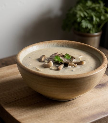Creamy Mushroom Soup recipe image