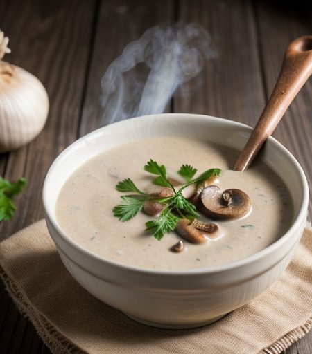 Creamy Mushroom Soup (Atlas recipe image
