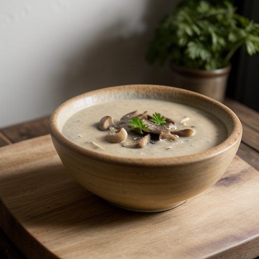 Creamy Mushroom Soup recipe image