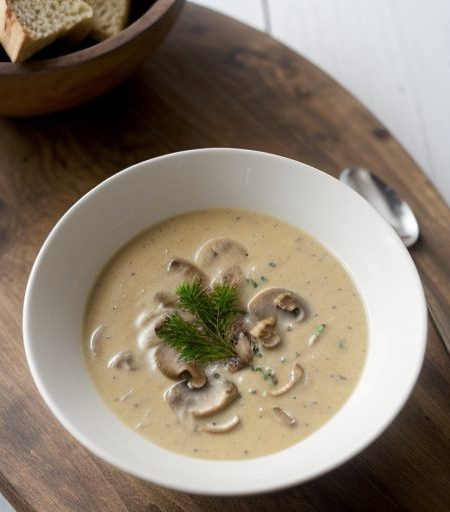 Creamy Mushroom Soup recipe image
