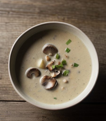 Creamy Mushroom Soup recipe image