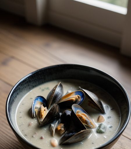 Creamy Mussel Soup recipe image