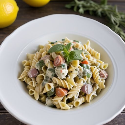 Creamy Pasta Salad recipe image