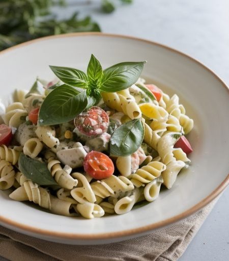 Creamy Pasta Salad recipe image
