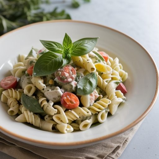 Creamy Pasta Salad recipe image