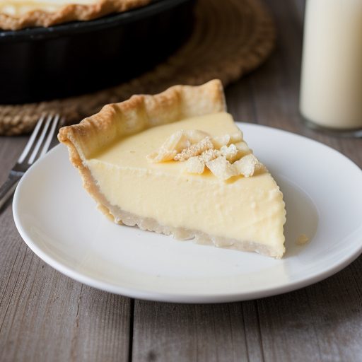 Creamy Pineapple Pie recipe image