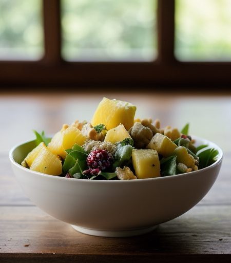 Creamy Pineapple Salad recipe image