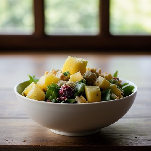Creamy Pineapple Salad recipe image