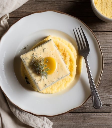 Creamy Polenta With Butter & Cheese recipe image