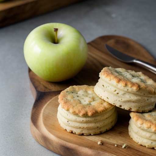 Creamy Pork & Aples With Cornmeal Biscuits recipe image