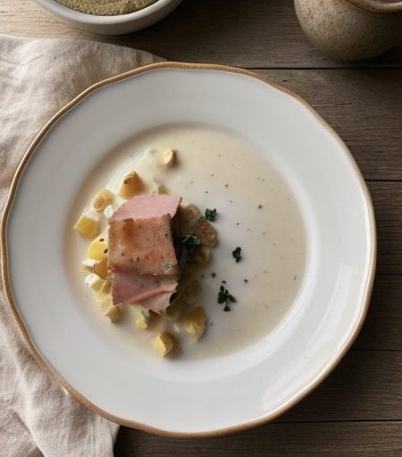 Creamy Potato & Ham Casserole recipe image
