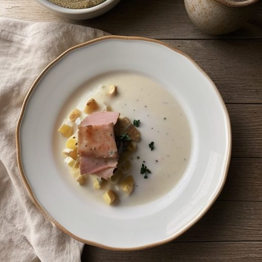 Creamy Potato & Ham Casserole recipe image
