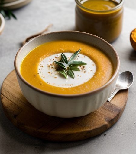 Creamy Pumpkin Soup recipe image