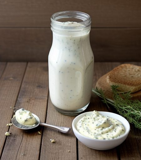 Creamy Ranch Salad Dressing (1 PT recipe image
