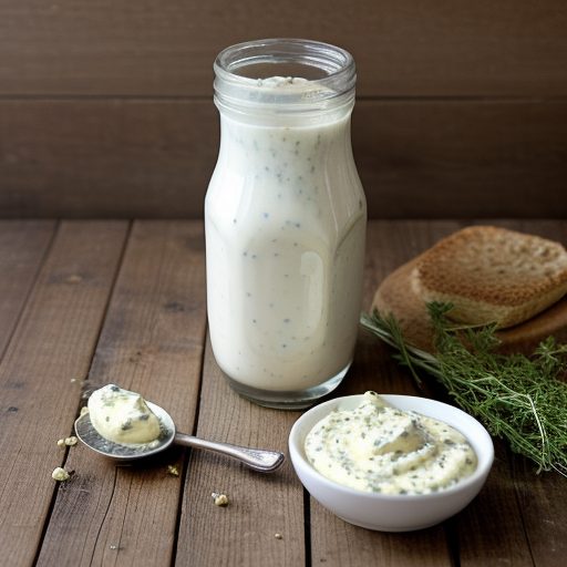 Creamy Ranch Salad Dressing (1 PT recipe image